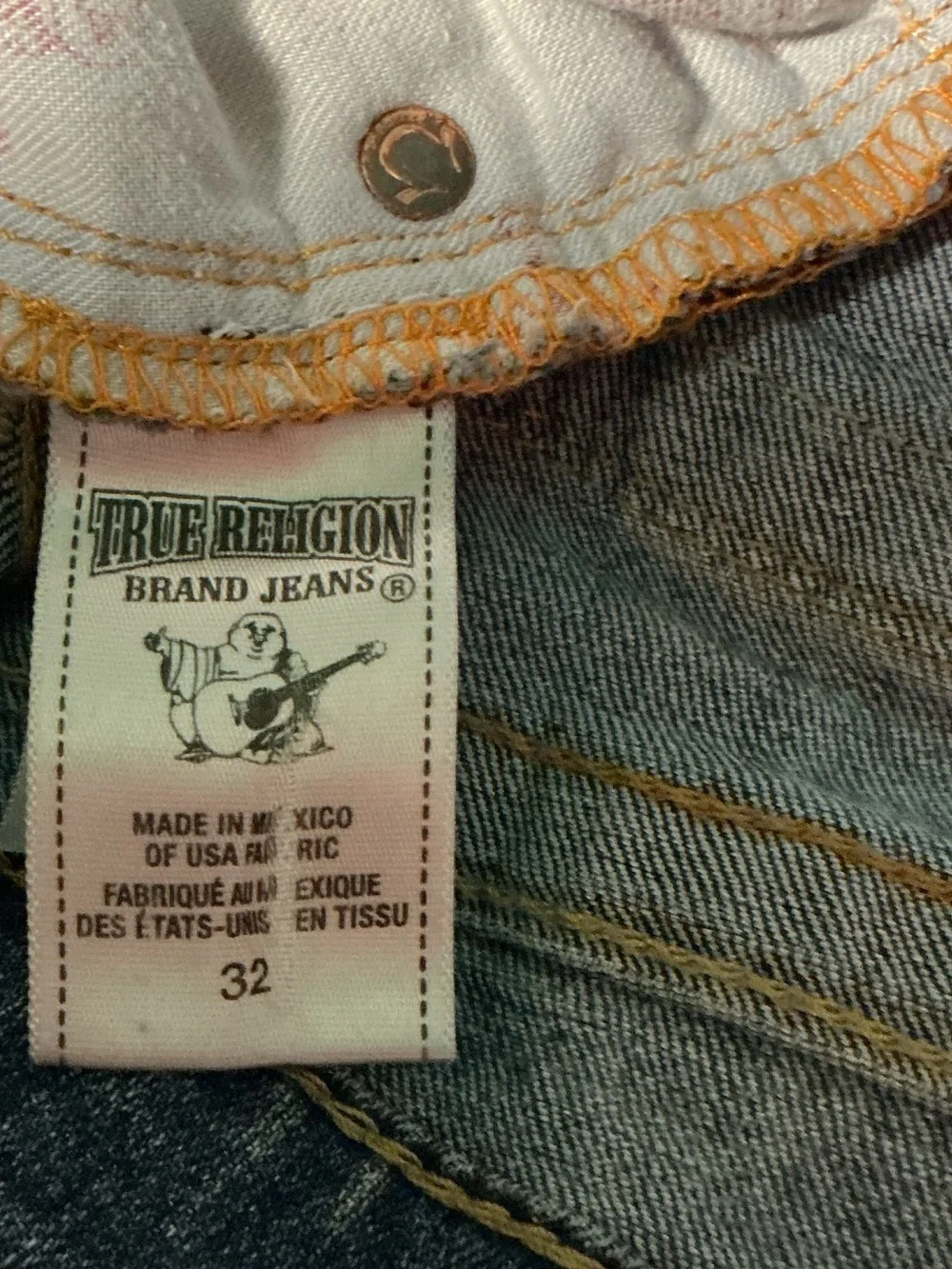 True Religion The Ricky Super Flap Straight Jeans